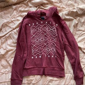 graphic lightweight hoodie